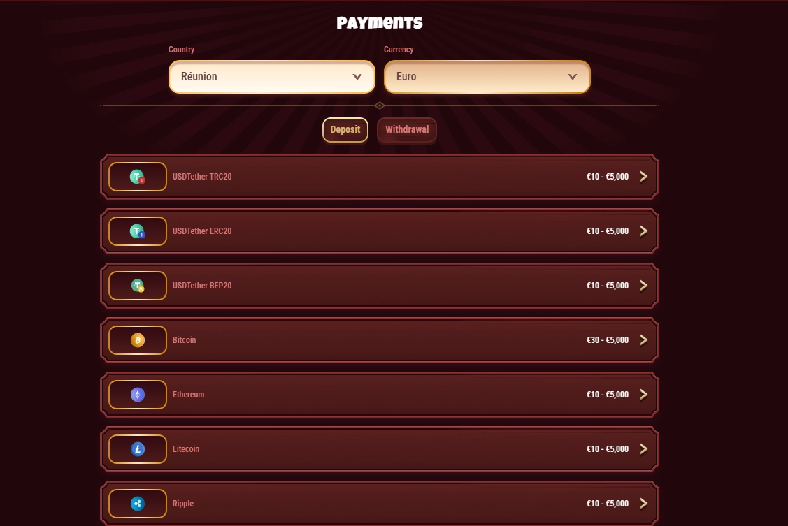 magius casino payment 